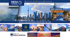 Desktop Screenshot of megatravel.com.mx